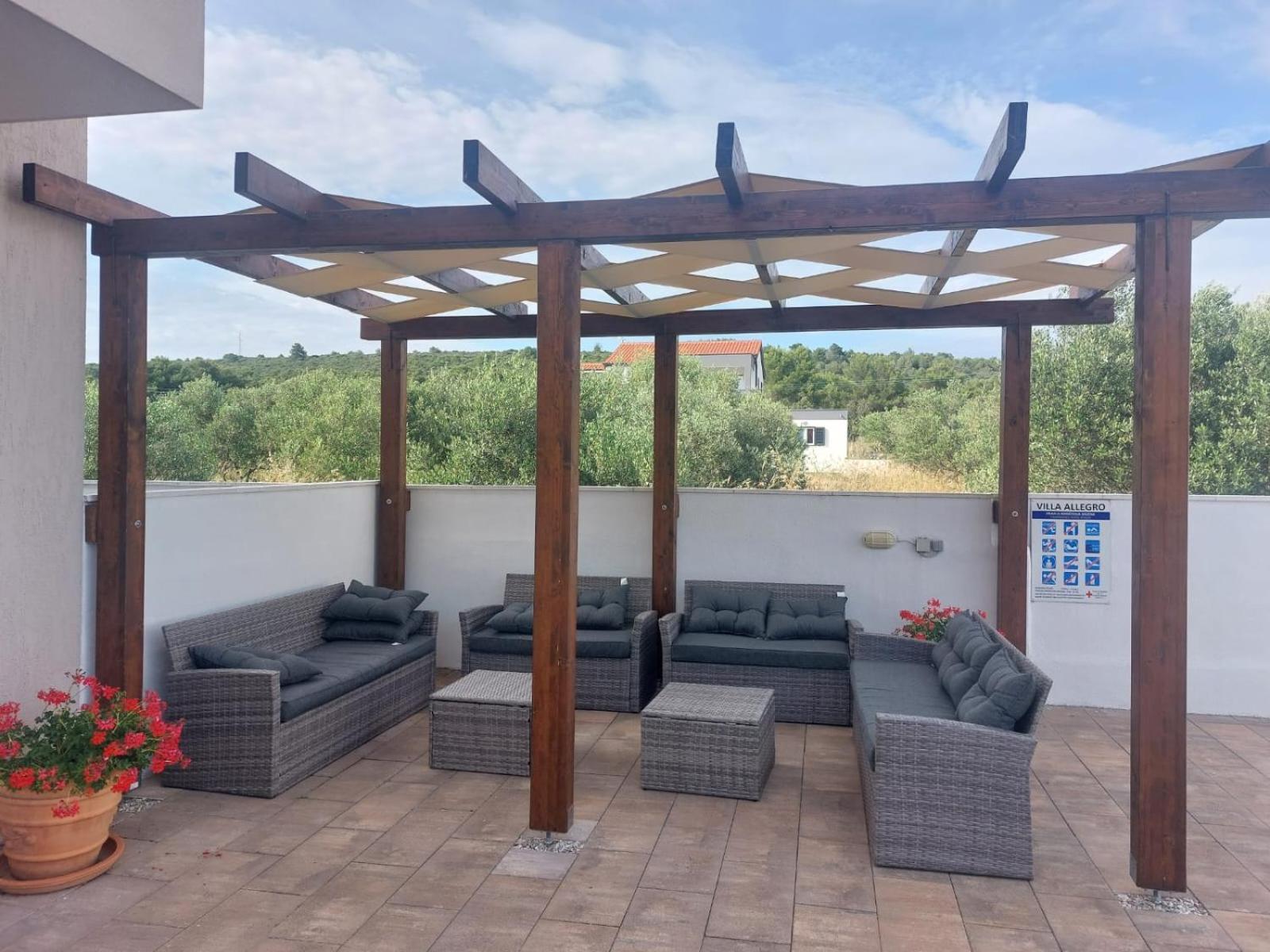 Villa Allegro Sukošan Exteriér fotografie